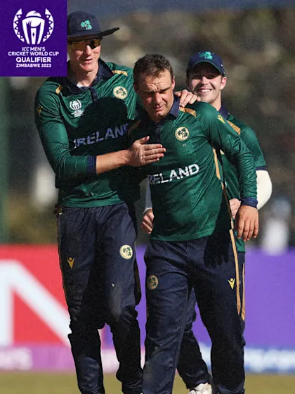 Stirling stars as Ireland smash UAE | CWC23 Qualifier