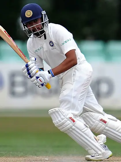 Prithvi Shaw's debut ton helps India take control at Rajkot