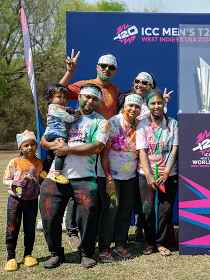 Holi festivities blend with T20 World Cup 2024 Trophy Tour in Texas
