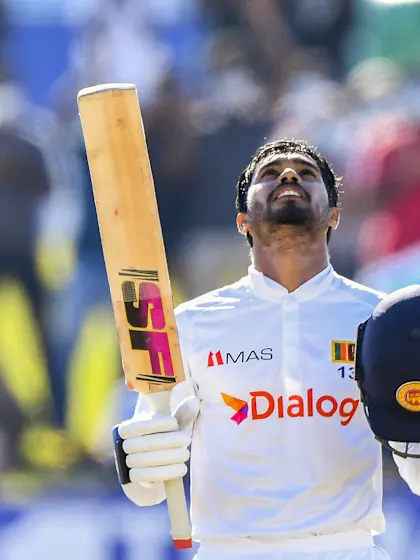 Dashing de Silva ton puts Sri Lanka in command