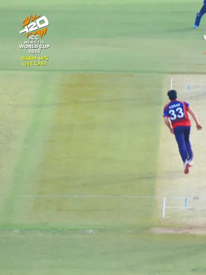 Muhammad Waseem - Wicket - Nepal vs United Arab Emirates