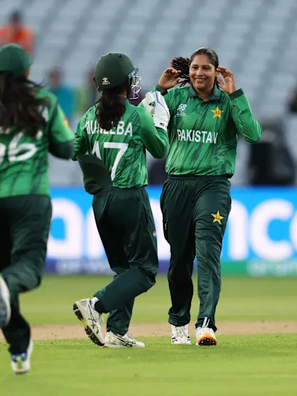 Sadia Iqbal gets rid of Nigar Sultana | Women's T20WC 2026