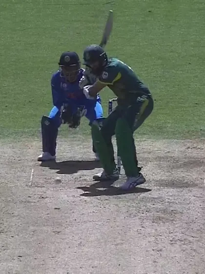Logo of WICKET: Amla falls to Ashwin for 35
