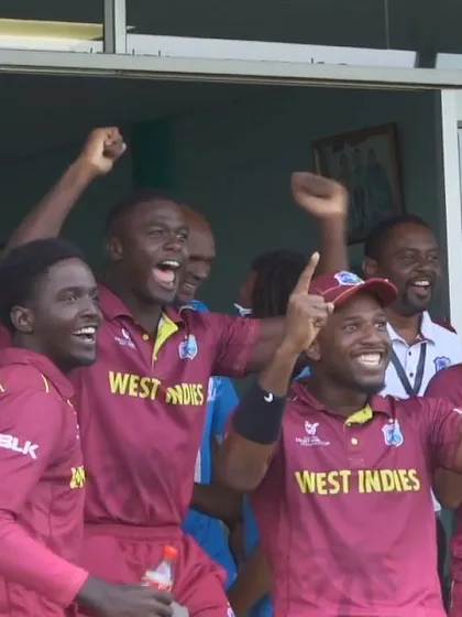 ICC U19 CWC: AUS v WI  – The winning moment