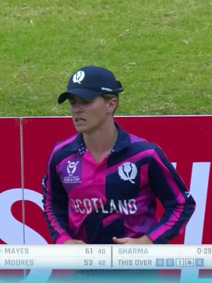 Ben Mayes with a Four vs. Scotland