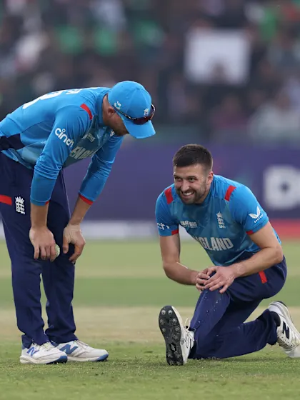 Logo of Mark Wood limps off the field | AFG v ENG | Champions Trophy 2025
