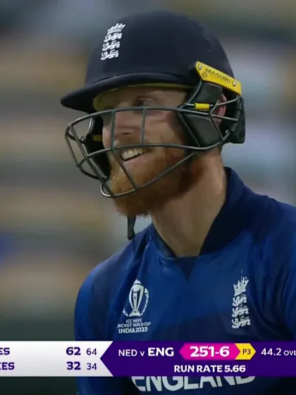 Ben Stokes - Six - England vs Netherlands