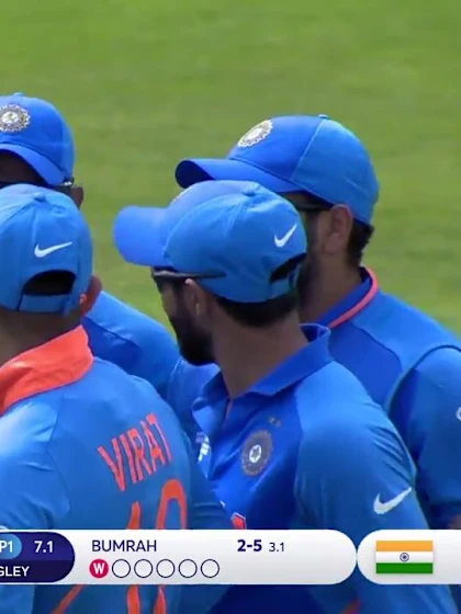 Logo of CWC19: SL v IND - Bumrah's stunning start continues with the wicket of Kusal Perera
