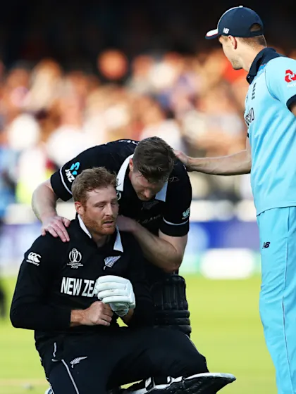 Logo of "By the barest of margins, I can still hear it": Black Caps look back at the epic CWC19 final