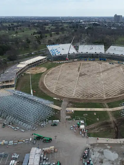 Additional tickets to go on sale as new timelapse video of Nassau County International Cricket Stadium is released to mark 60 days to go to Men’s T20 World Cup