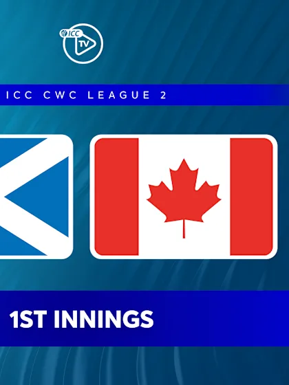 Scotland v Canada (1st Innings)