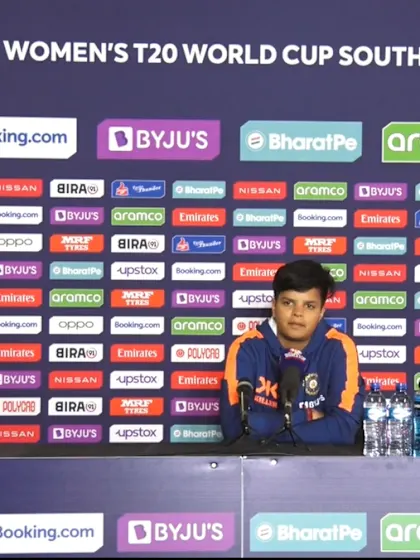 17 February - Gqeberha - India player Shafali Verma pre-match press conference