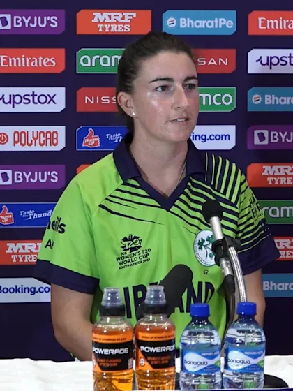 15 February - Cape Town - Ireland player Arlene Kelly post-match press conference