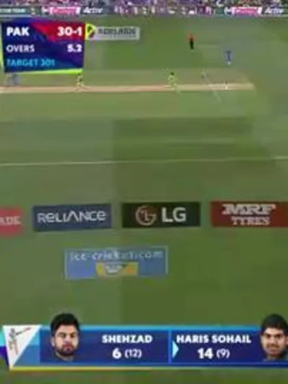 Haris Sohail innings  – IND vs PAK