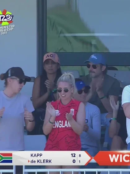 Logo of Nadine de Klerk - Wicket - England vs South Africa