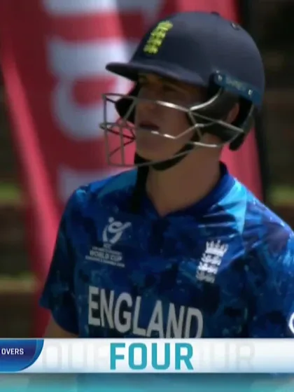 Ben Mayes with a Four vs. New Zealand