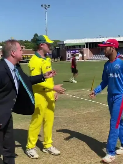 ICC U19 CWC: AUS v AFG – Afghanistan win the toss and elect to bat first