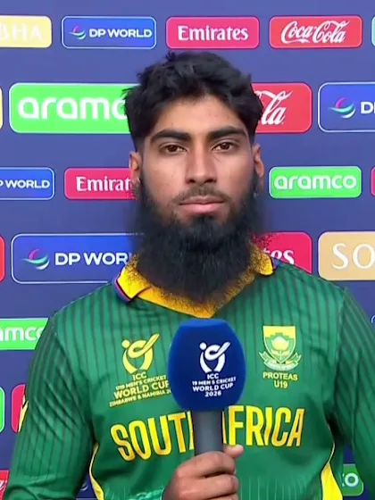 Muhammad Bulbulia | ICC U19MCW26 | South Africa post-match interview | 29 January '26