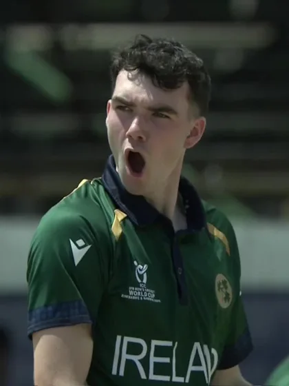 Johnathan Lange - Wicket - West Indies vs Ireland