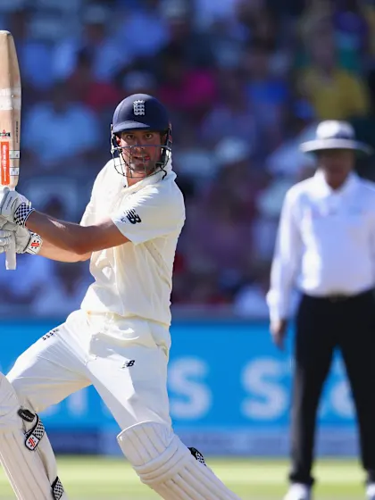 Cook fifty propels England forward