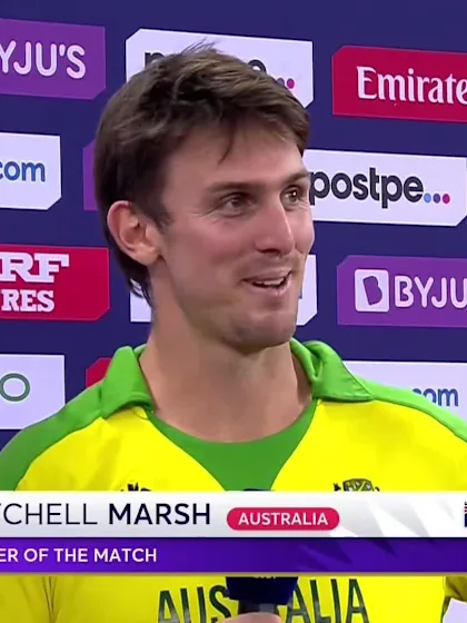 Player of the Match: Mitchell Marsh |T20 World Cup 2021 Final