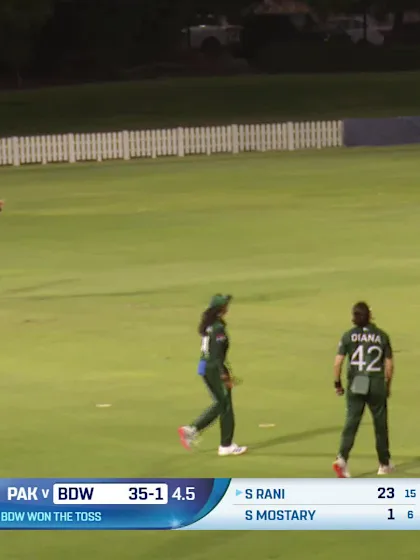 Logo of Shathi Rani - Wicket - Bangladesh Women vs Pakistan Women