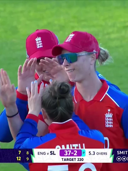 Imesha Dulani - Wicket - England vs Sri Lanka