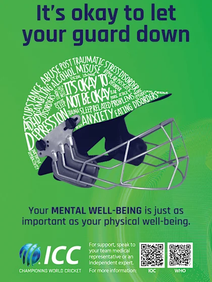 Mental Health poster – It’s ok to let your guard down