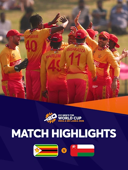 A polished win for Zimbabwe | Match Highlights | T20WC 2026