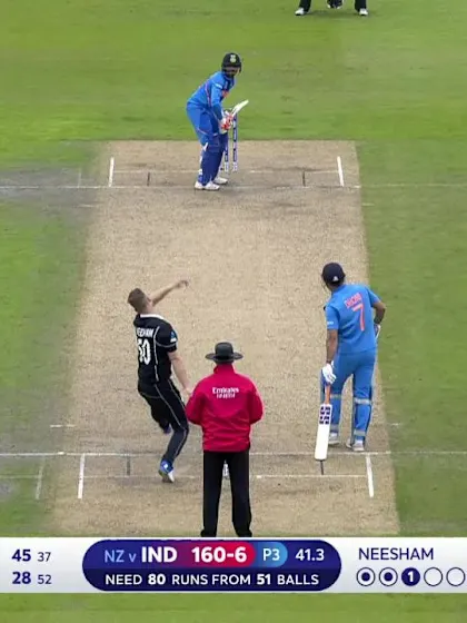 CWC19 SF: IND v NZ – Highlights of Jadeja's 59-ball 77