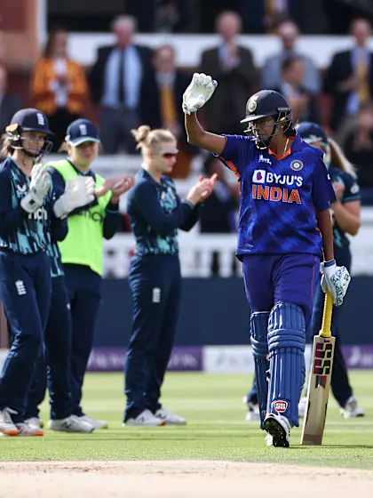 Goswami gets guard of honour