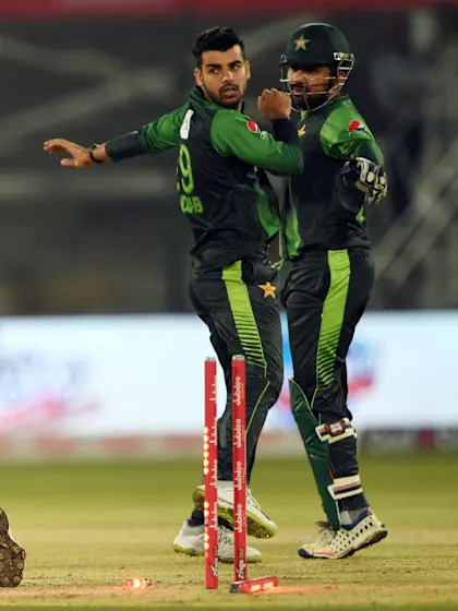 Shadab Khan found guilty of breaching ICC Code of Conduct