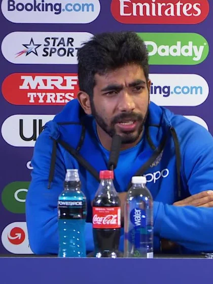 2 July - Birmingham - India player Jasprit Bumrah post-match press conference