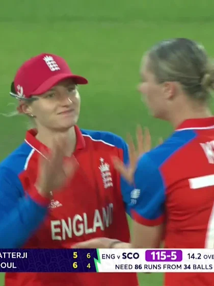 Priyanaz Chatterji - Wicket - England vs Scotland