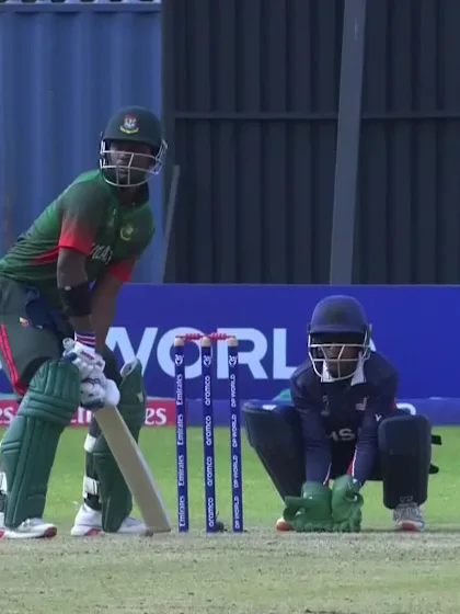 Azizul Hakim Tamim with a Six vs. USA