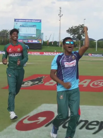  ICC U19 CWC: NZ v BAN – The moment Bangladesh sealed a spot in the final
