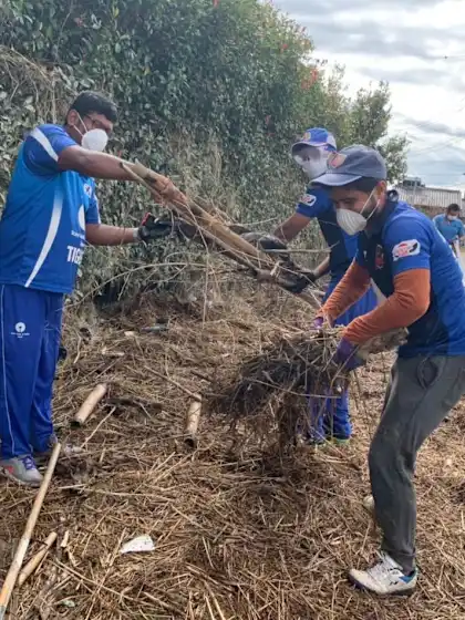 When the cricket community helped Sano brave the storm