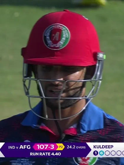 Azmat Omarzai - Six - India vs Afghanistan