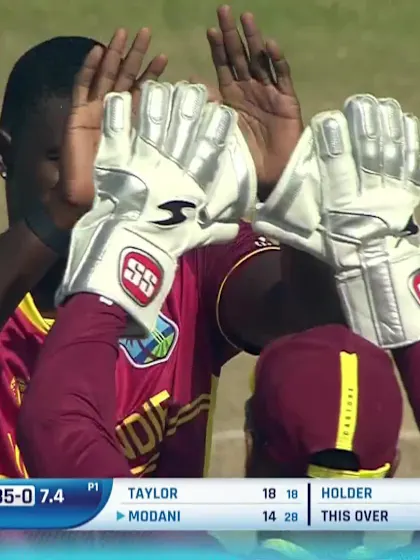 Logo of Sushant Modani - Wicket - West Indies vs USA