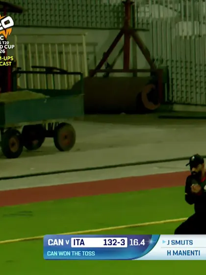 Jj Smuts - Wicket - CAN vs Italy