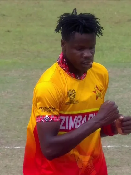 Adam Zampa - Wicket - Australia vs Zimbabwe