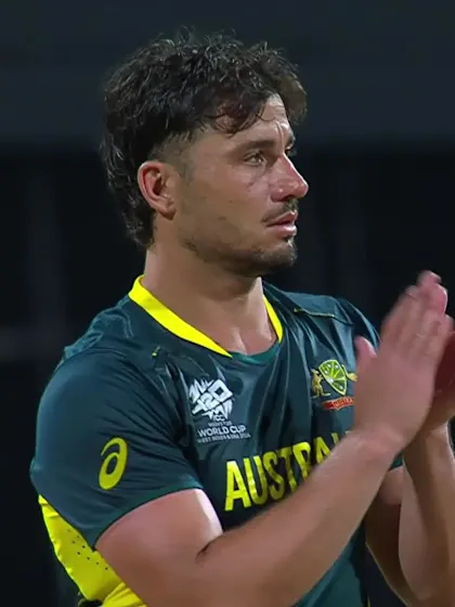 Logo of Mehran Khan - Wicket - Australia vs Oman