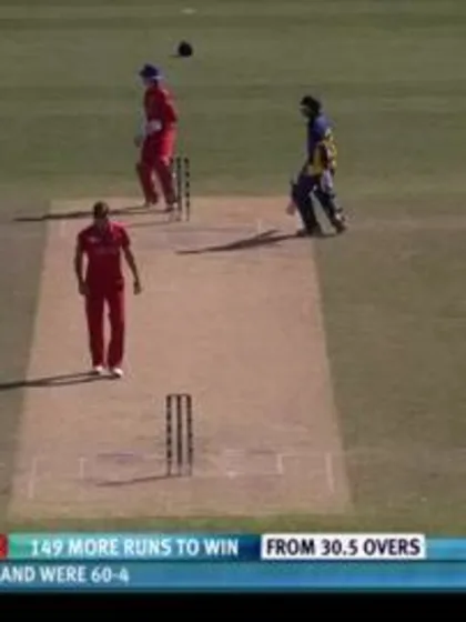 England v Sri Lanka - Man of the match, Sadeera Samarawickrama, ICC U19 CWC 2014