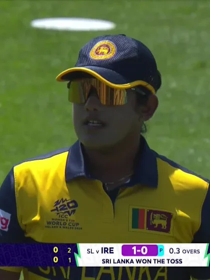 Amy Hunter - Wicket - Sri Lanka vs Ireland