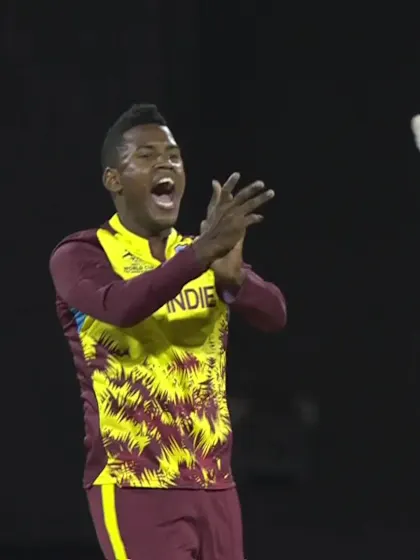 Logo of Roger Mukasa - Wicket - West Indies vs Uganda