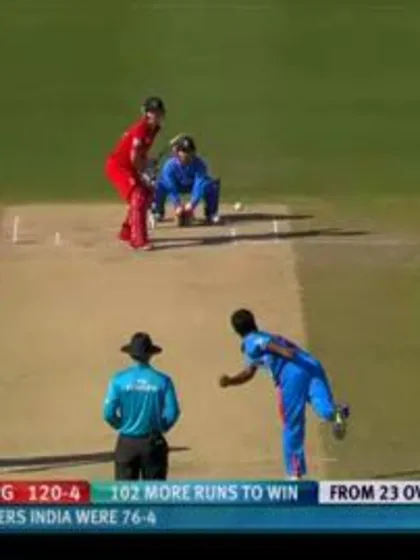 England innings, England v India, ICC U19 CWC 2014