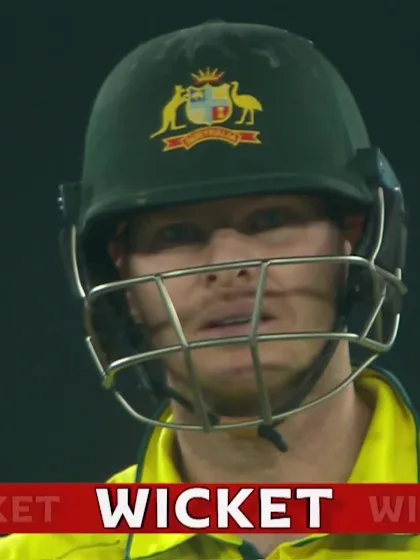 Steve Smith - Wicket - India vs Australia