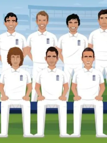 England's greatest Test XI revealed