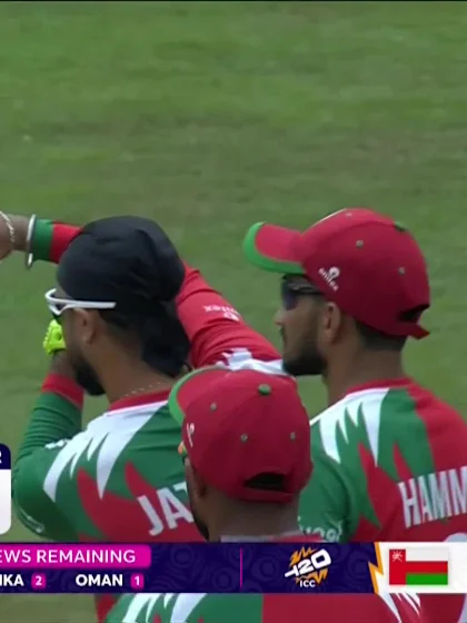 Pathum Nissanka - Wicket - Sri Lanka vs Oman