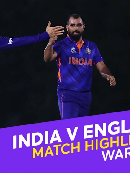 Match Highlights: India v England